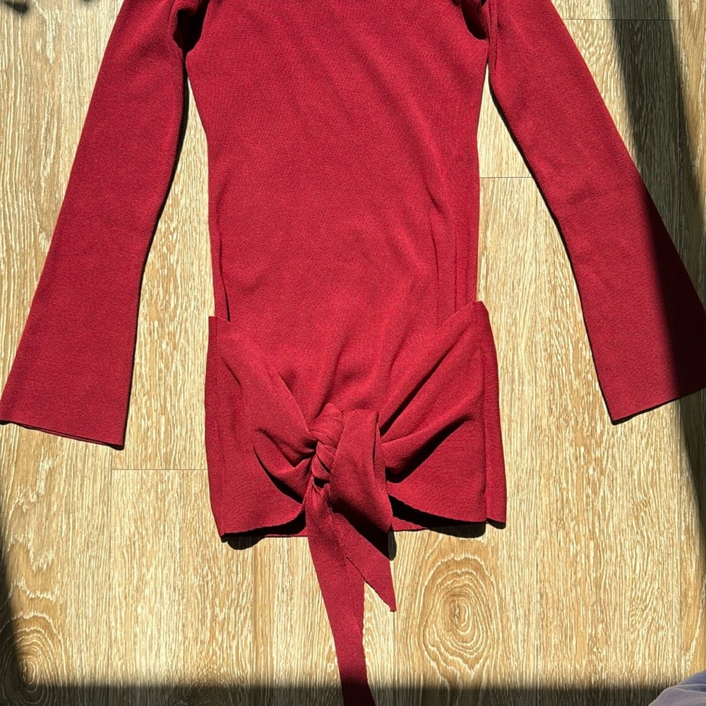 Tiger Mist Red Mini Dress